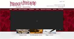 Desktop Screenshot of miradormoncalvillo.com